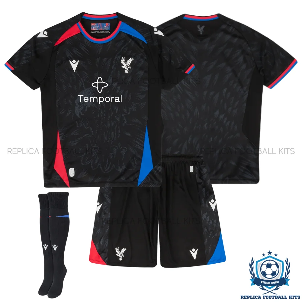 Crystal Palace Away Kid Replica Football Kit 2026/27 - overview