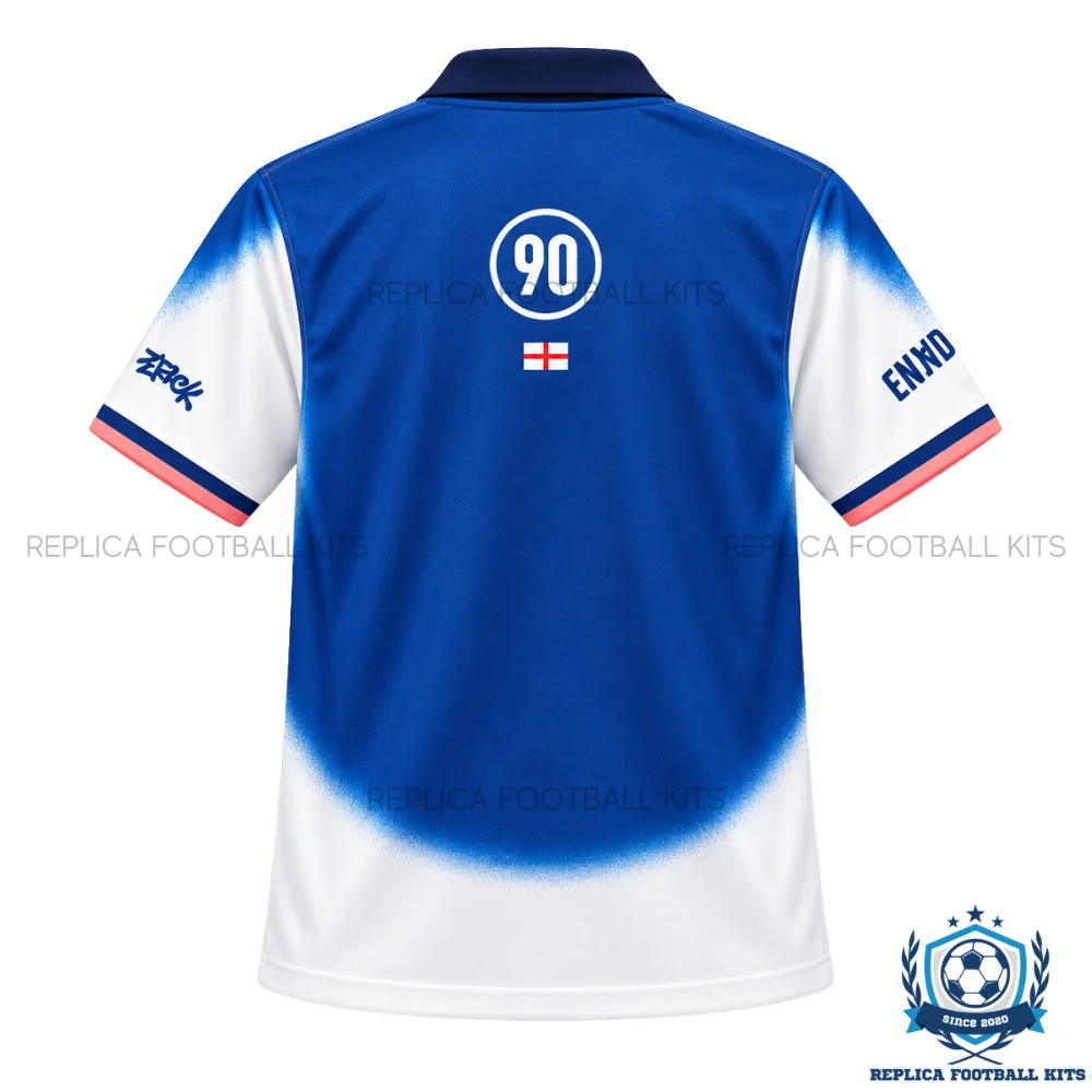 England Co-branded Edition Men Replica Football Shirt 2026 - backview