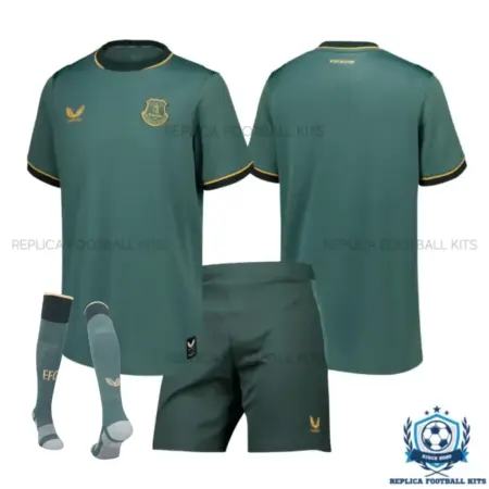 Everton Third Kid Replica Football Kit 2026/27 - overview with socks