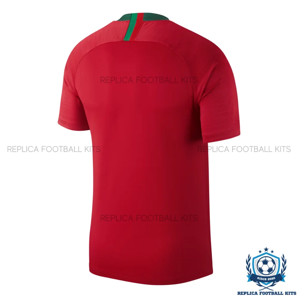 Retro Portugal Home Men Replica Football Shirt 2018 - backview