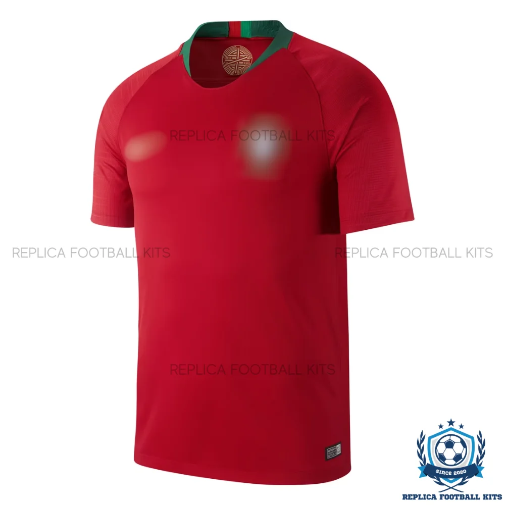 Retro Portugal Home Men Replica Football Shirt 2018 - frontview
