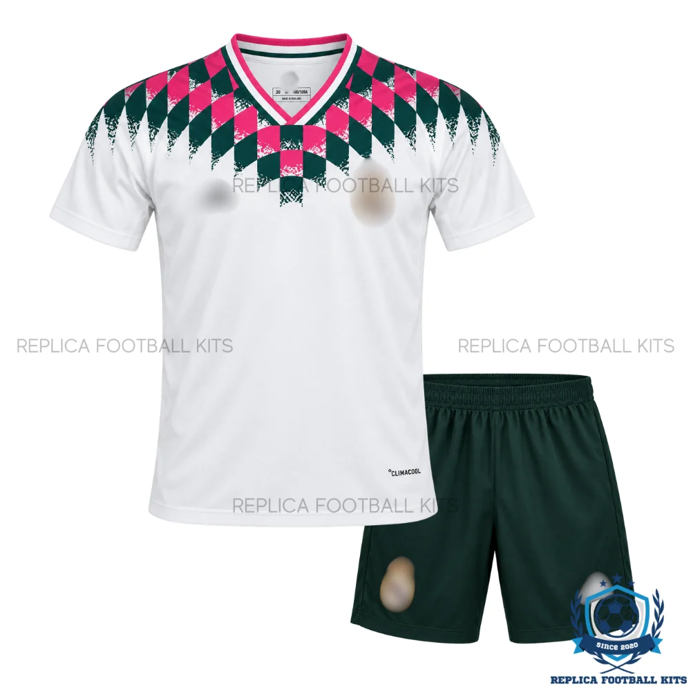 Real Madrid White Special Edition Kid Replica Football Kit 2026/27 - frontview