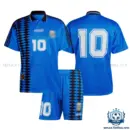 Retro Argentina 10 Away Kid Replica Football Kit 1994 - overview
