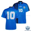 Retro Argentina Away Men Replica Football Shirt 1994 - overview