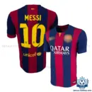Retro Barcelona MESSI 10 Home Men Replica Football Shirt 2014/15 - overview