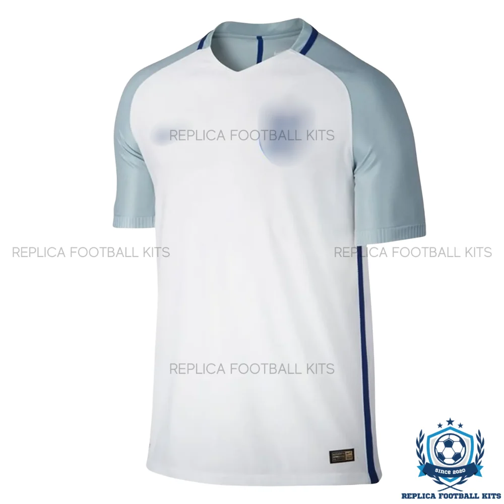 Retro England Home Men Replica Football Shirt 2016 - front view