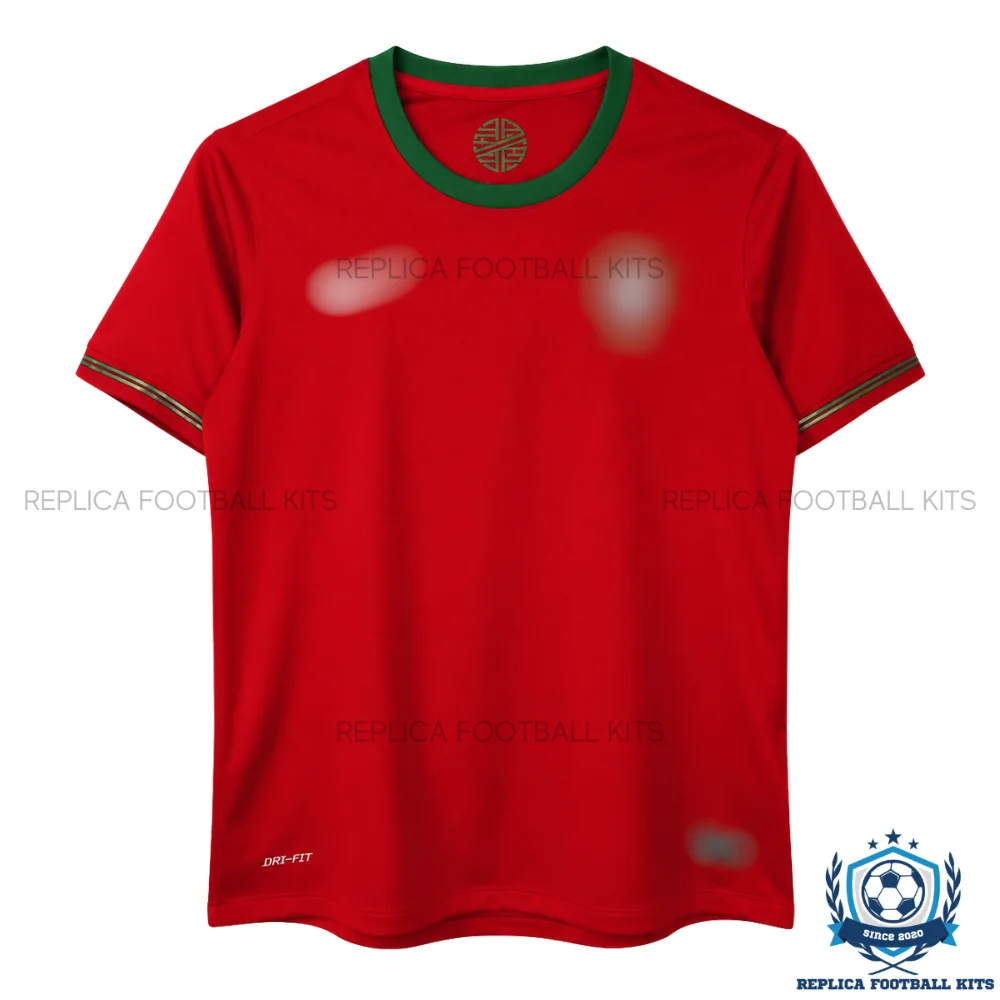Retro Portugal Home Men Replica Football Shirt 2012 - front view