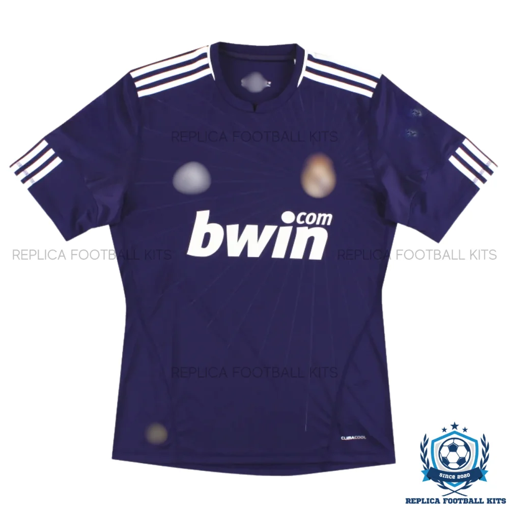 Retro Real Madrid Third Replica Football Shirt 2010/11 - front view