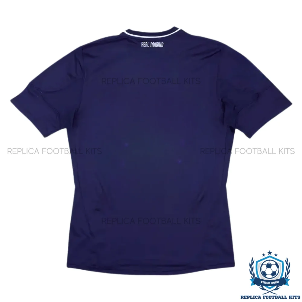 Retro Real Madrid Third Replica Football Shirt 2010/11 - backview