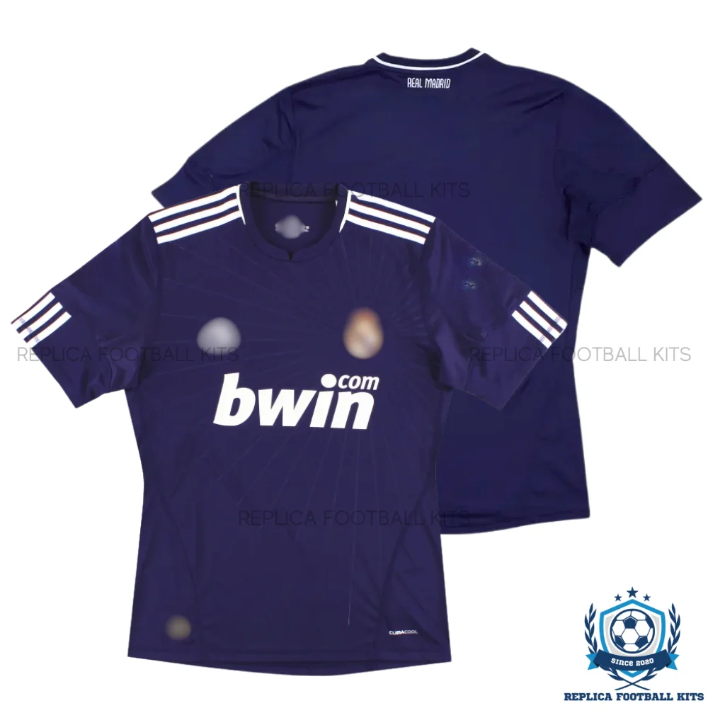 Retro Real Madrid Third Replica Football Shirt 2010/11 - overview